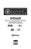 Dual XHD-6420-Owners-Manual 